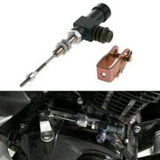Universal Black Motorcycle Hydraulic Clutch Master Cylinder Rod Brake/Pump Kit